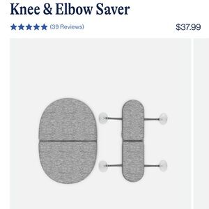 Gray Knee and Elbow Saver